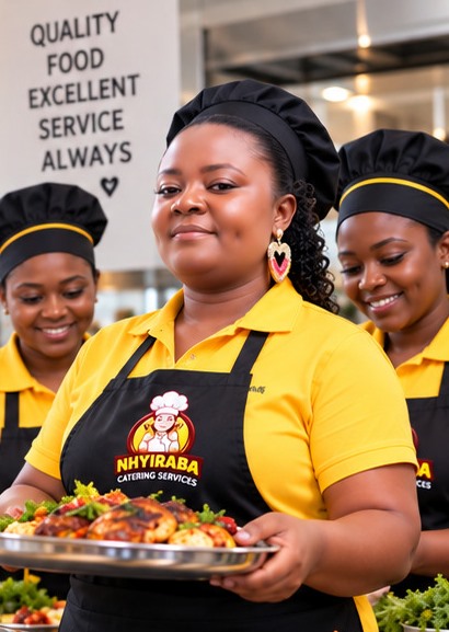 Fresh catering and food presentation